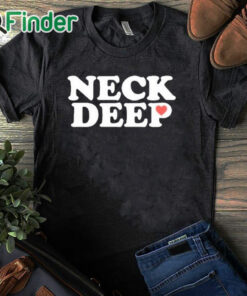 black T shirt Neck Deep I Really Like Who You Care Dumbstruck Dumbfuck Shirt
