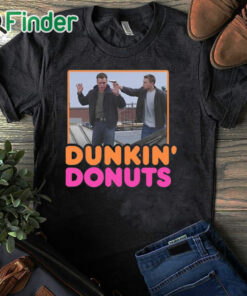 black T shirt The Departed 2006 Dunkin' Donuts Shirt