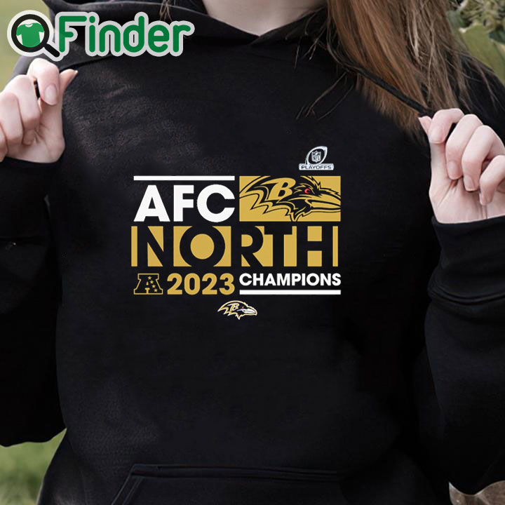 black hoodie AFC North Division Baltimore Ravens 2023 Champions shirt black hoodie AFC North Division Baltimore Ravens 2023 Champions shirt