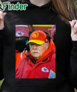 black hoodie Andy Reid’s Frozen Stache Shirt