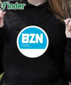 black hoodie Bzn St Louis Hockey Shirt