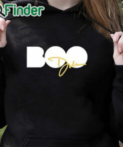 black hoodie Dawn Staley Wbb Boo Shirt