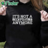 black hoodie It’s Not A Conspiracy Anymore Shirt