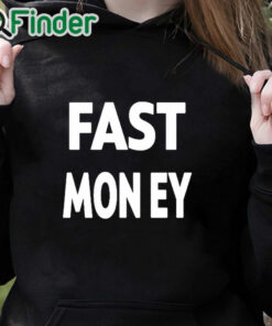 black hoodie Jason Kelce Fast Money Shirt