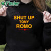 black hoodie Kansas City Chiefs Shut Up Tony Romo Shirt