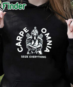 black hoodie Micah Parsons Carpe Omnia Seize Everything Shirt Dallas Cowboys