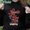 black hoodie Neck Deep I Really Like Who You Care Dumbstruck Dumbfuck t shirt
