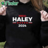 black hoodie Nikki Haley President for President 2024 T Shirt