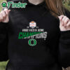 black hoodie Oregon Ducks 2024 Vrbo Fiesta Bowl Champions Shirt