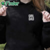 black hoodie Pat Mcafee Girl Dad Sweatshirt