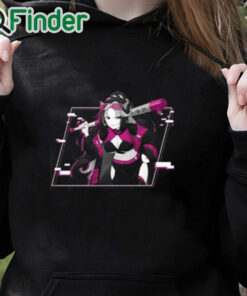 black hoodie Shurahiwa Big Hitter Shirt