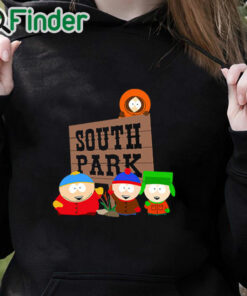 black hoodie South Park T Shirt