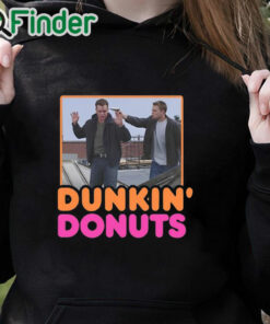 black hoodie The Departed 2006 Dunkin' Donuts Shirt