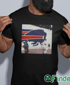 black shirt Brian Cox Finger Shirt