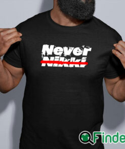 black shirt Cameron Hamilton Never Nikki Shirt