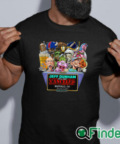 black shirt Jeff Dunham Buffalo Shirt