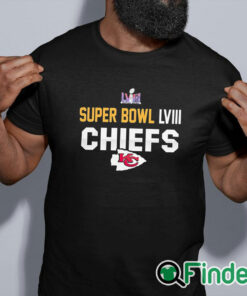 black shirt Super Bowl LVIII Bound KC Chiefs 2024 Shirt