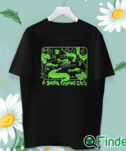 unisex T shirt A Snake Among Cros Shirt
