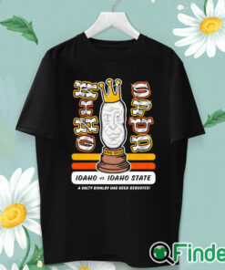 unisex T shirt Idaho Vs. Idaho State King Spud Trophy Shirt