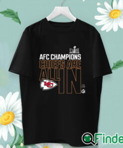 unisex T shirt Kansas City Chiefs Afc Championship 2024 All In T Shirt