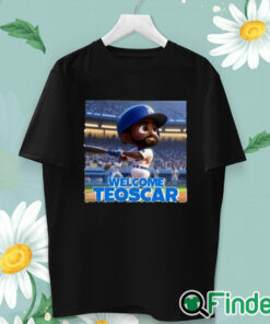 unisex T shirt LA Dodgers Chibi Welcome Teoscar Shirt