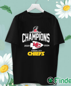 unisex T shirt Official AFC Champions 2023 2024 Kansas City Chiefs Super Bowl LVIII shirt