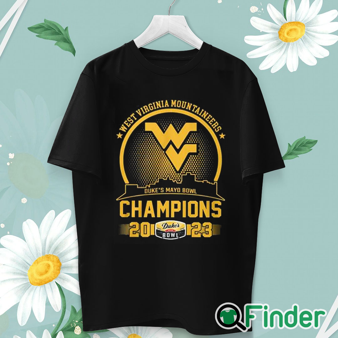 unisex T shirt West Virginia Mountaineers Duke's Mayo Bowl Champions 2023 Shirt unisex T shirt West Virginia Mountaineers Duke's Mayo Bowl Champions 2023 Shirt