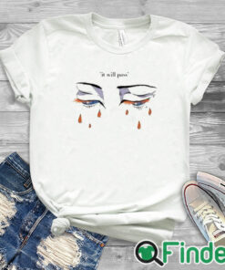 white T shirt Galactixy It Will Pass Shirt