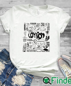 white T shirt Lovejoy Songs Sweatshirt Cause For Concern Call Me What You Like