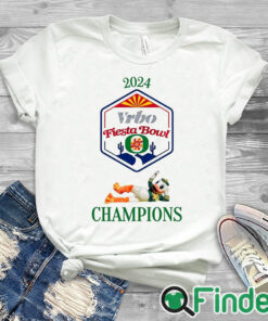 white T shirt Oregon Ducks 2024 Vrbo Fiesta Bowl Unisex shirt