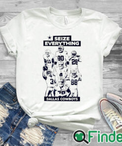 white T shirt Seize everything Dallas Cowboys shirt