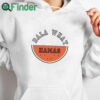 white hoodie Dala What Hamas Watermelon Shirt