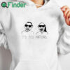 white hoodie Dave Portnoy Blind To You Haters Shirt