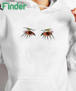 white hoodie Galactixy Eyes I Despise Shirt