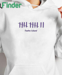 white hoodie Gary Redus Twelve Islands Shirt
