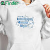 white hoodie I Have Ibs Intelligence Beauty Style Shirt