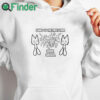 white hoodie I Was @ The First Ever Show Sucked Shirt
