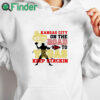 white hoodie Kansas City Chiefs On The Road To Vegas Keep Stackin Shirt