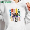 white hoodie San Antonio Spurs Pride Night LGBT Shirt