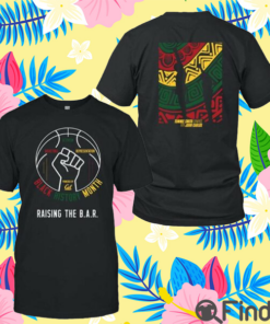 Cal Basketball Black History Month Raising The BAR Shirt