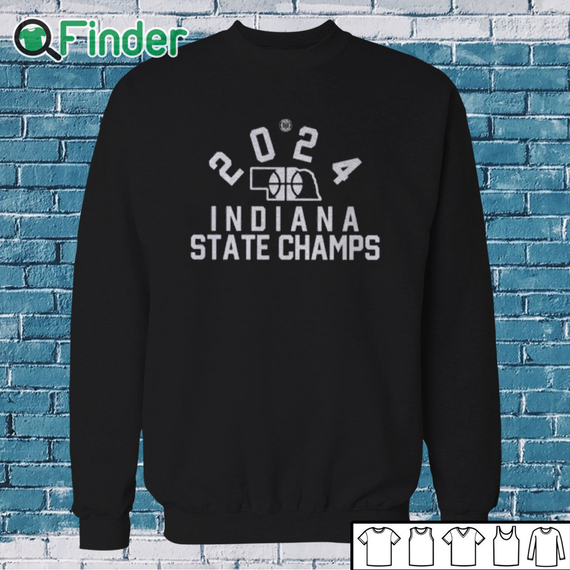 Sweatshirt 2024 Indiana State Champs Shirt Sweatshirt 2024 Indiana State Champs Shirt