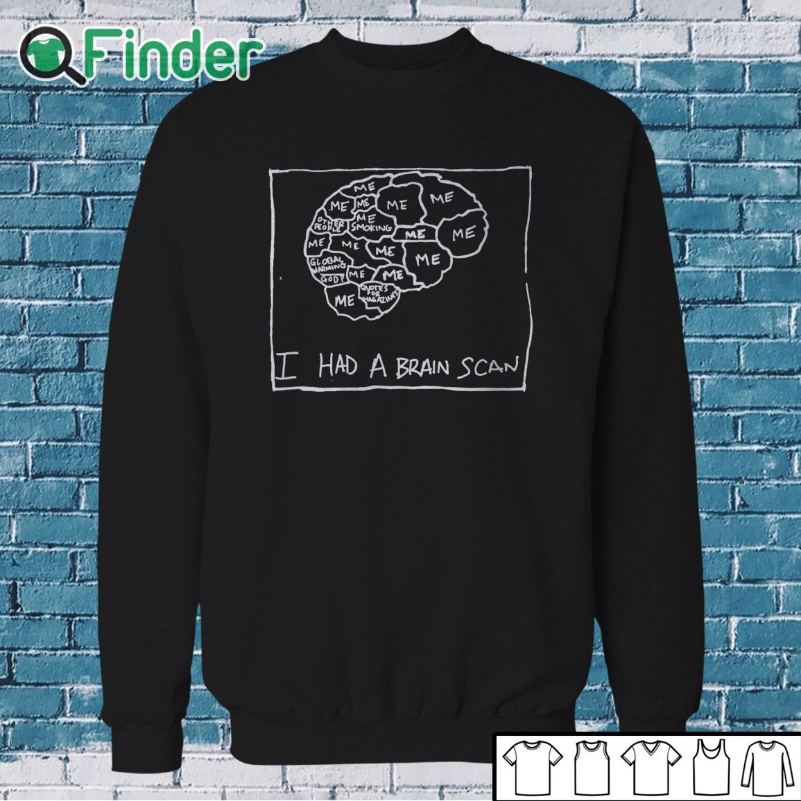 Sweatshirt I Had A Brain Scan Best Wishes T Shirt Sweatshirt I Had A Brain Scan Best Wishes T Shirt