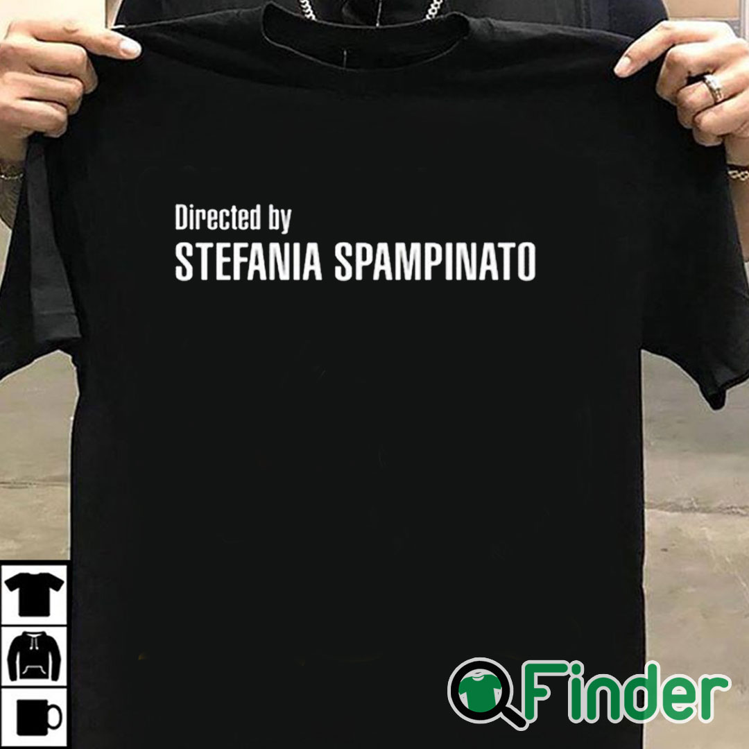 T shirt black Directed By Stefania Spampinato Shirt T shirt black Directed By Stefania Spampinato Shirt