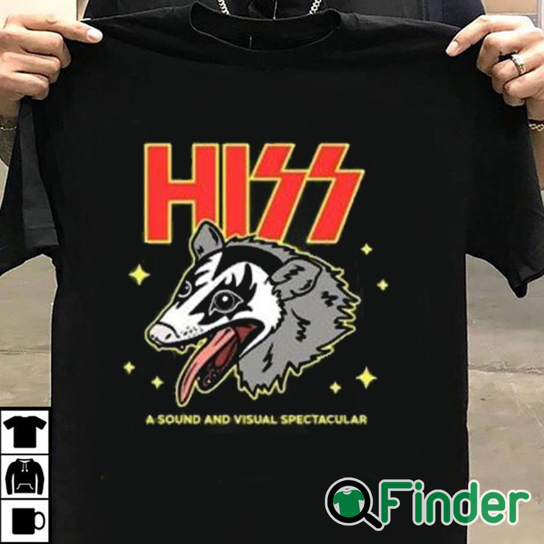 T shirt black Hiss A Sound And Visual Spectacular Shirt T shirt black Hiss A Sound And Visual Spectacular Shirt
