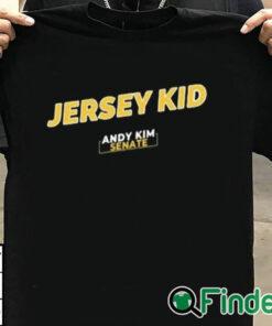 T shirt black Jersey Kid Andy Kim Senate Shirt