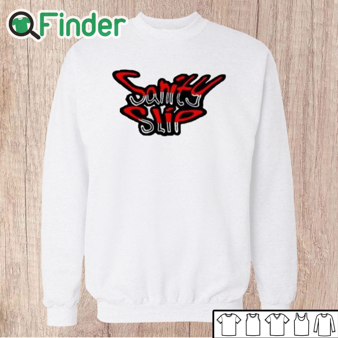 Unisex Sweatshirt Andersight Sanity Slip Shirt Unisex Sweatshirt Andersight Sanity Slip Shirt