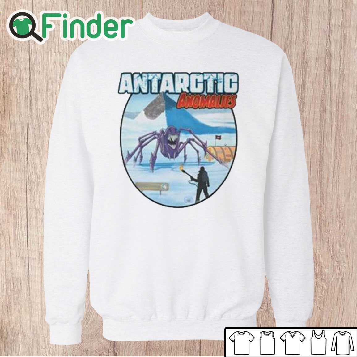 Unisex Sweatshirt Antarctic Anomalies Shirt Unisex Sweatshirt Antarctic Anomalies Shirt