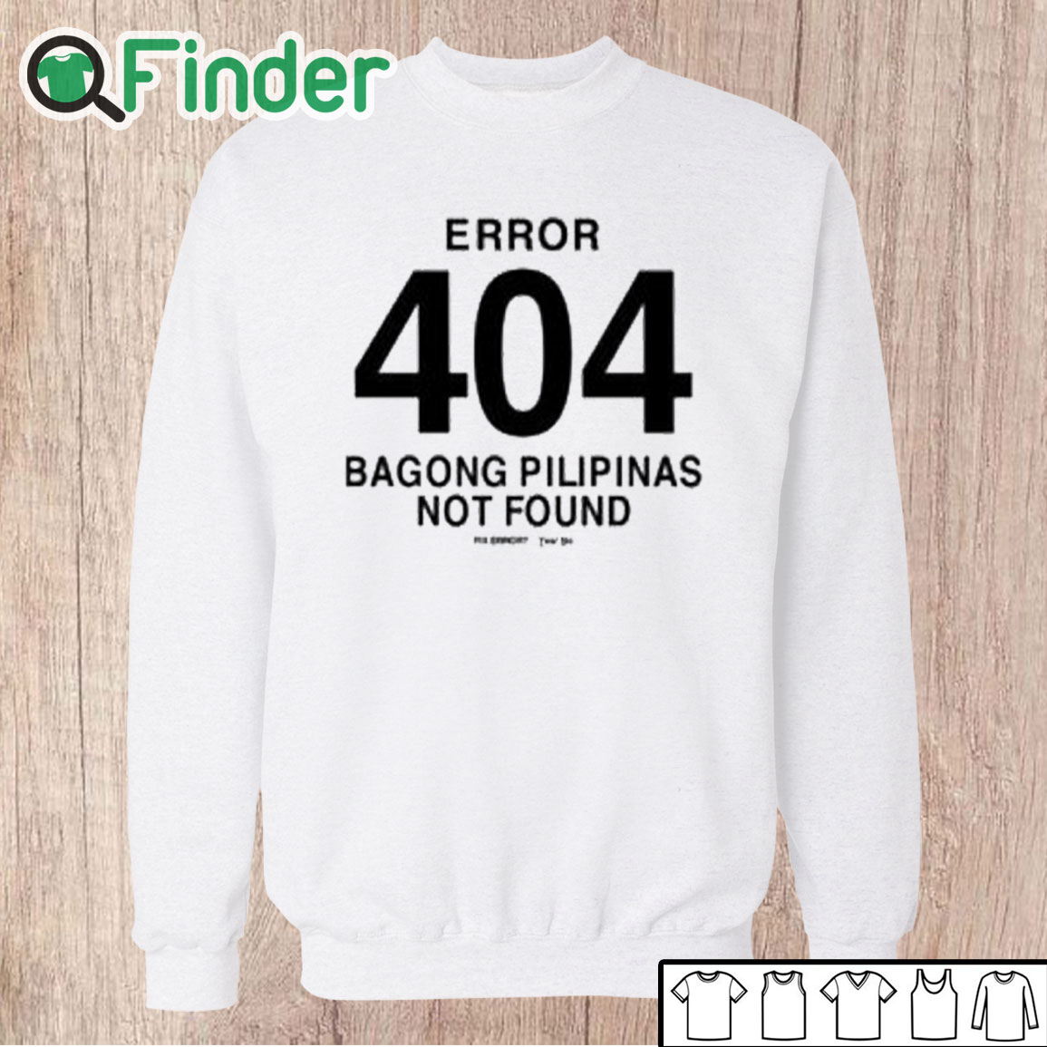 Unisex Sweatshirt Error 404 Bagong Pilipinas Not Found Shirt Unisex Sweatshirt Error 404 Bagong Pilipinas Not Found Shirt