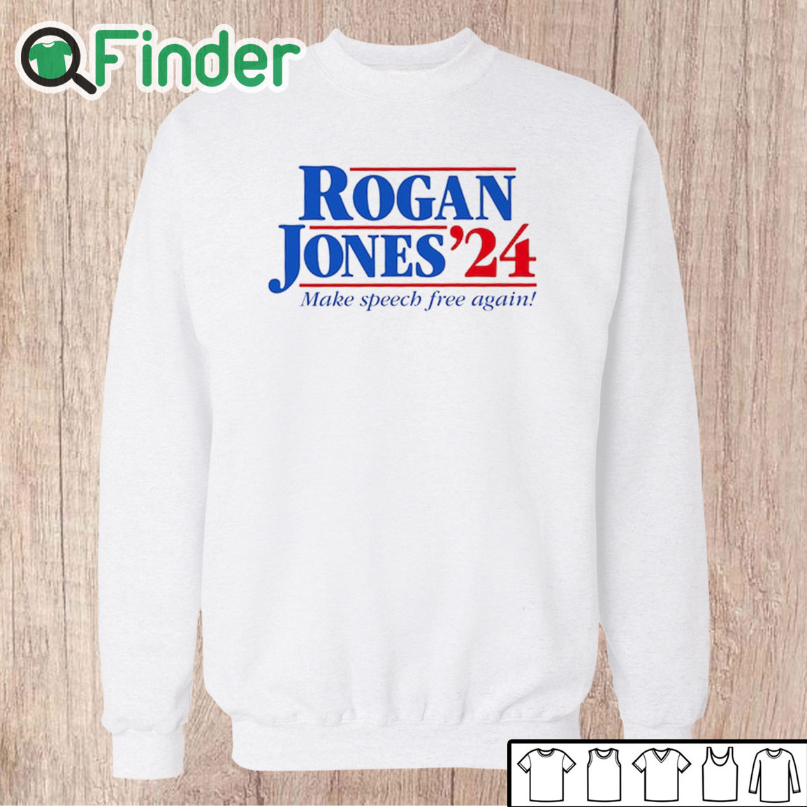 Unisex Sweatshirt Rogan Jones 2024 Shirt, Joe Rogan Shirt, Alex Jones Shirt Unisex Sweatshirt Rogan Jones 2024 Shirt, Joe Rogan Shirt, Alex Jones Shirt