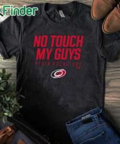 black T shirt Carolina No Touch My Guys Pyotr Kochetkov Shirt